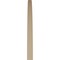 Ekena Millwork Timberthane Hand Hewn Half Round Faux Wood Non-Functional Gable Vent, Primed Tan, 24"W x 12"H GVURHR24X12DHHPR - alternate 4